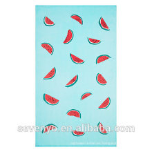 special fresh watermelon art soft textile with tassels Beach Towel BT-119